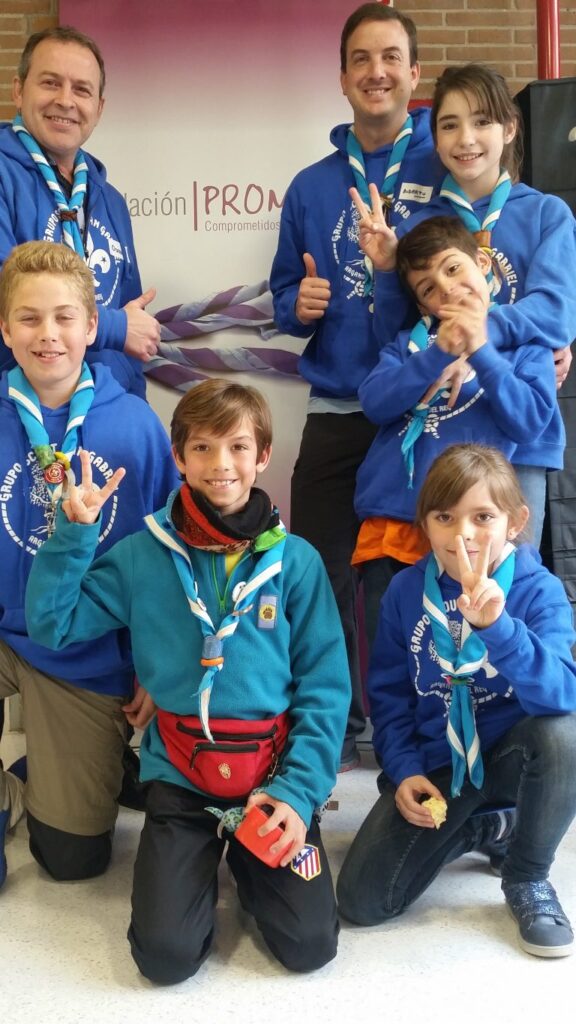 Entrevista Grupo S. Gabriel – 2º Premio de equipos- Extender el Escultismo – Premios Fundación Promesa 20180211 123925 768x1365 1 576x1024