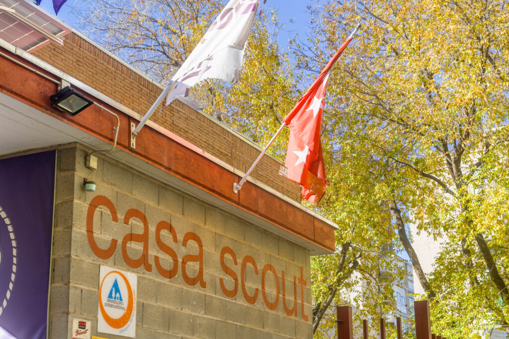 Casa Scout de Madrid — interior de las instalaciones